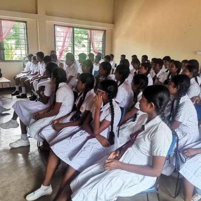 Awareness Program on Personal Hygiene and Adolescent Reproductive Health for Grade 8 - 11 Students